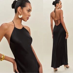 Reformation Jeany Silk Dress